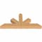 Ekena Millwork Saratoga Timber Gable Bracket, Western Red Cedar, 60"W x 27"H x 5 1/2"D x 5 1/2"F, 11/12 Pitch GBW060X27X0606SAR00SWR - alternate 3